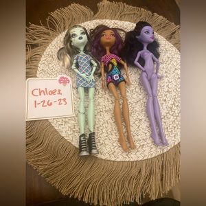 Monster high dolls
